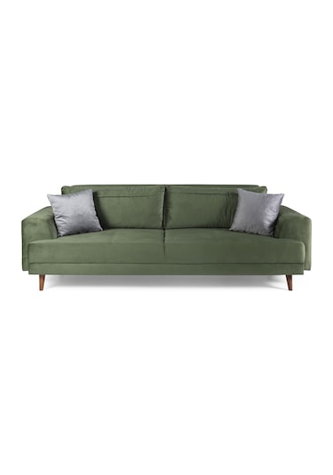 Nobis Yataklı Kanepe Babyface Yeşil