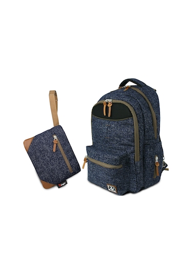 Grand Backpack Lacivert Çok Renkli