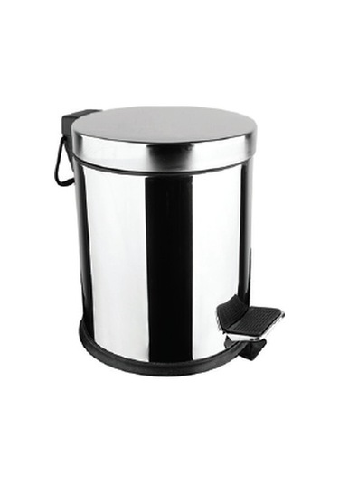 5Lt Banyo Çöp Kovası Krom