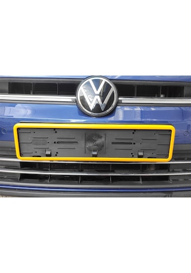 Takmatik Sarı Oto Plakalık 1 Adet