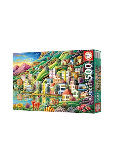 Educa 500 Parça Gizli Liman Puzzle - 19552 - Hidden Harbor