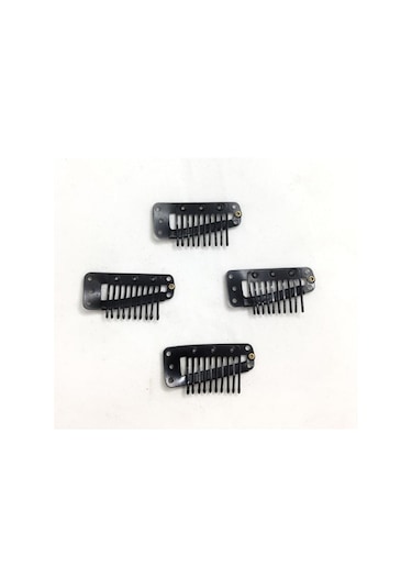 Prodiva Peruk, Çıtçıt, Postiş, Yarımay, Kahkül Klipsleri 65 Adet / 100 Gr Siyah Paket