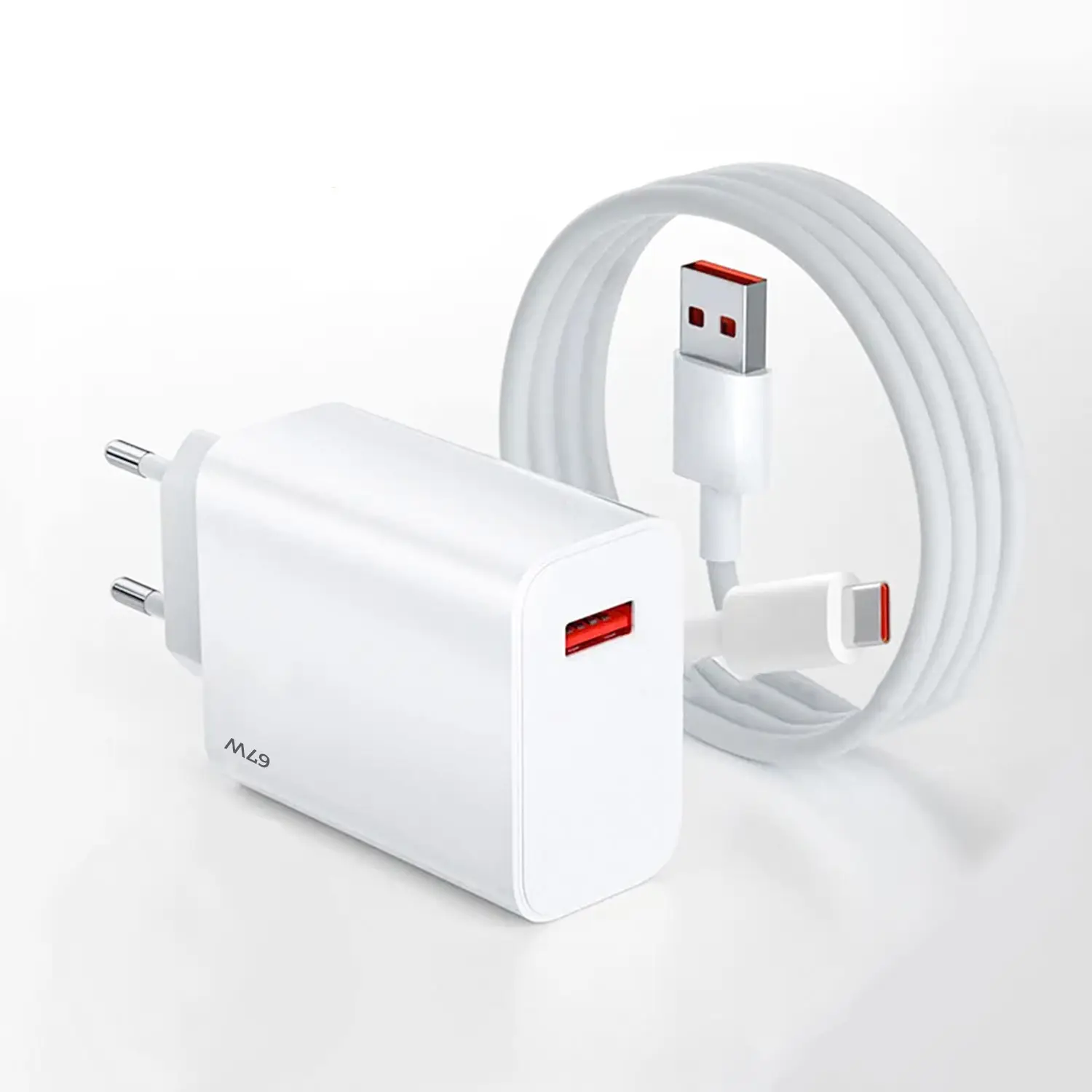 67 Watt Hızlı Şarj Aleti Adaptör Ve Kablo Set Type-c Kablo Sony Uyumlu