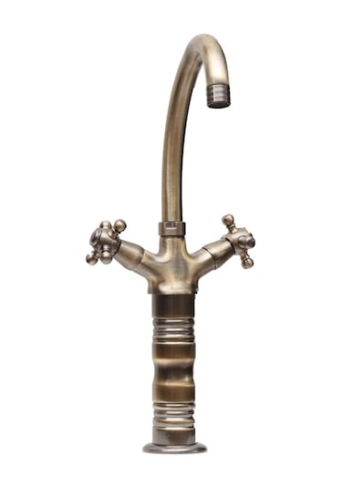 Antik Çanak Kuğu Osmanlı Eviye Bataryası Koç Lüx Pirinç