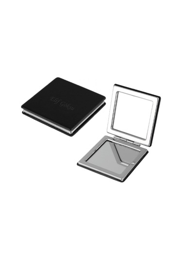 İsme Kişiye Özel Kare Bayan Makyaj Aynası Kırmızı