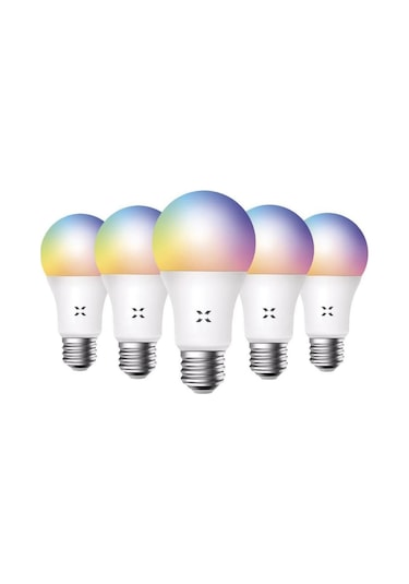 Xenon Smart Akıllı Wi-Fi Led RGB Akıllı Ampul Google Home ve Alexa Uyumlu Renkli Lamba X7021 5 Adet
