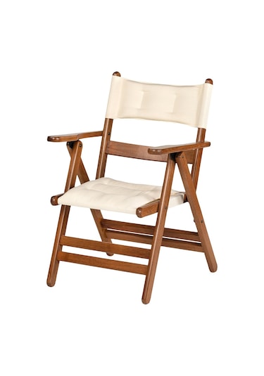 Marmaris Katlanır Ahşap Bahçe Balkon Seti: 70Lık Masa, 2 Sandalye