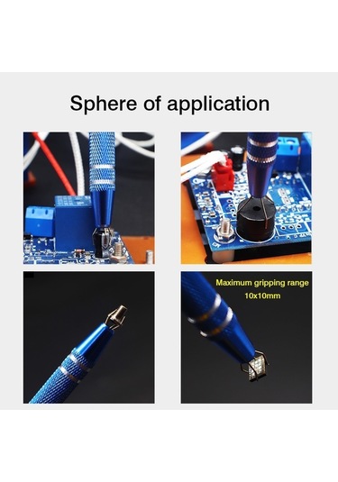 Ayak İzi Ic Çıkarıcı Elektronik Bileşen Toplama Emme Kalemi El Aracı Çip Toplama Cep Telefonu Tamir Aracı