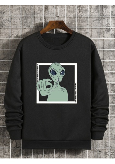 Unisex Kadın/erkek Harajuka Sokakt Oyun Kartı Baskı Siyah-17276 Siyah