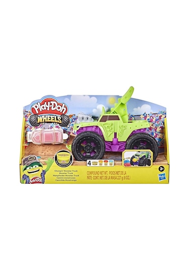 Play-Doh Wheels Canavar Kamyon F1322 Çok Renkli