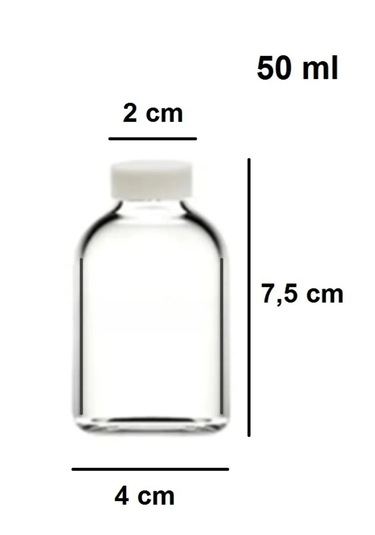 Rotanev 6 Adet Cam 50 ML Mini Shot Ginger Detox Şişe Plastik Sızdırmaz Kapaklı Kolonya Koku Süs Küçük Şişe