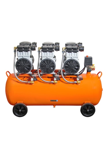 Gap Kompresör Gps 1100x3 Hava Kompresörü Sessiz Ve Yağsız 100 L