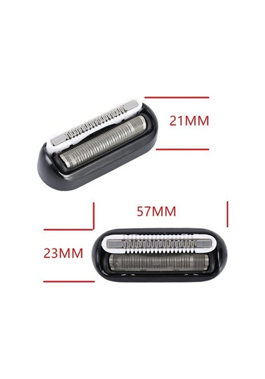 Joyhub Braun 10mj Xiaomi Mijia 5603 Yedek Tıraş Başlığı 2'li Paket Renkli Tıraş Makinesi Yedek Başlığı W3hupo