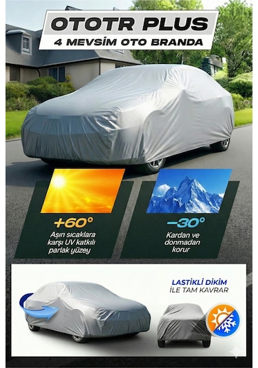 Opel Rekord Araç Brandası Gri