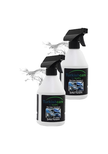 Oto Cam Temizleyici 500 Ml. İkili Set