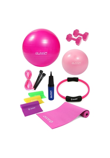 Busso Ultra Pilates Set-Fuşya