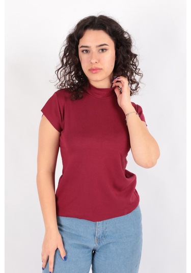 Busem S0016848 Kadın Bluz Bordo