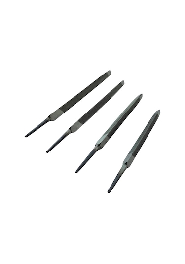 Sgs Üçgen Eğe Seti Kalın Dişli - 130-150-180-200 Mm. - 4 Parça
