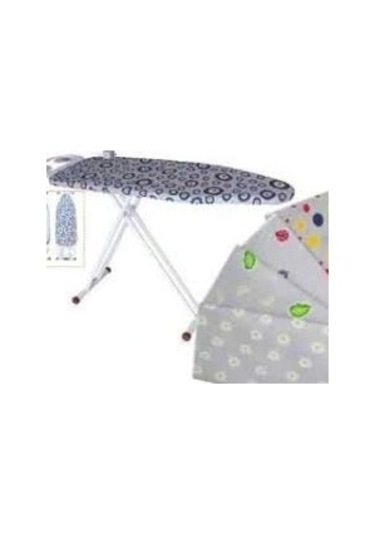 Ütü Masası Örtü Keçe Lamineli Lastikli 137x52cm Çok Renkli