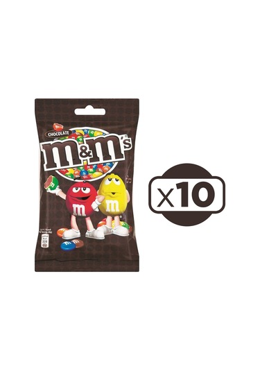 M&m's Çikolatalı Draje 10 x 100 G