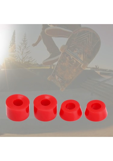 Homyl 4x 92a Kaykaylı Kamyon Burcu Longboard Yedek Kırmızı Kırmızı Çok Renkli