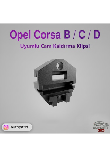 Opel Corsa B / C / D Uyumlu Cam Kaldırma Klipsi