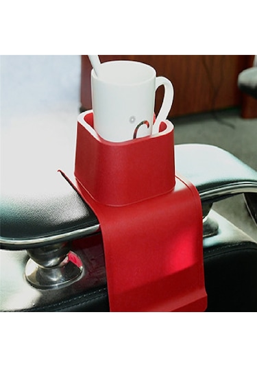 Kanepe İçin Bardaklık En İyi İçecek Tutucu Kırmızı