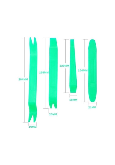 Oto Teyp Döşeme Trim Sökme Kapı Döşeme Trim Sökme Aparatı 4'Lü Set