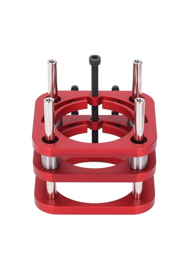 Tenfowee Alüminyum Router Masa Tabanı - 51mm Manuel Yükseklik Ayarı - 4 Pençe Sabitleme - Ahşap İşleme Uyumlu