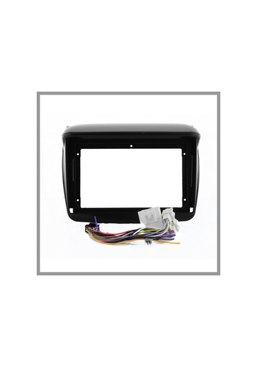 Mıtsubıshı L200 2007-2014 9 Inc Siyah Androıd Multimedya Çerçevesi - Soket