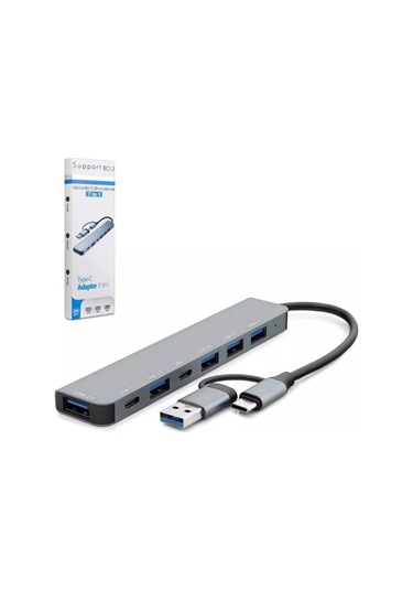 Gabble Gab-ty701 Çevirici Type-c O 3.0 7 In 1 Usb+ Hdtv 4k