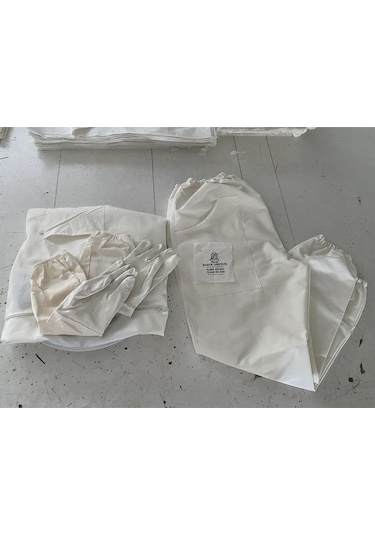 Arıcılık Arıcı Seti Maske+pantolon+eldiven+kovan Örtü Bezi