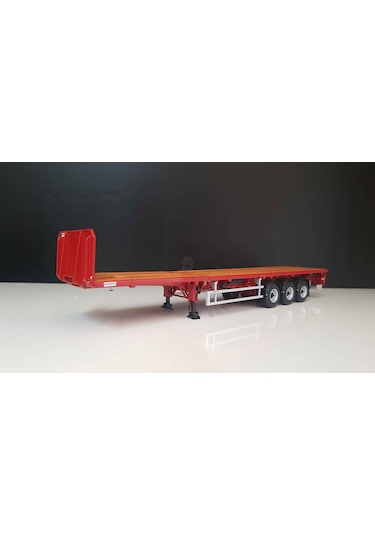 1/50 Flatbed Traıler - 3 Axle Dorse Trailer