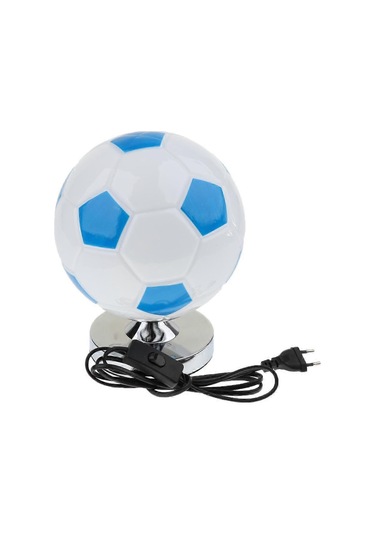 Yaratıcı Futbol Led Masa Lambası Yatak Odası Dekorasyonu 220v Ab Diğer