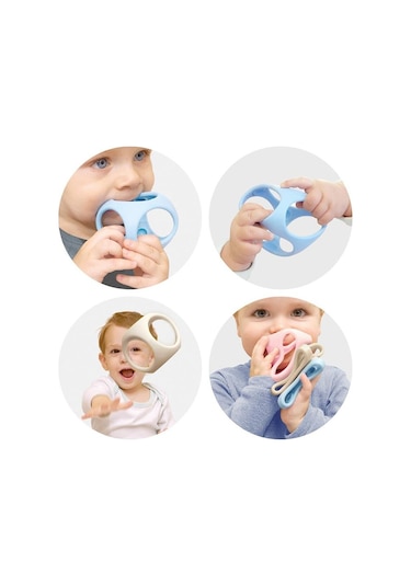 Moluk Oibo 3 Set - Pastel Ice Blue, Baby Pink, Beige