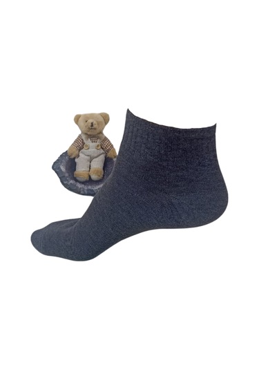 Düz Koşu Çorabı 4lü Patik Çorap Çok Renkli