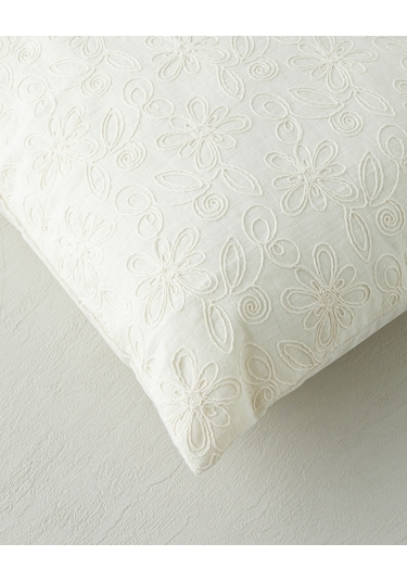 English Home Harmony Dolgulu Kırlent 35x50 Cm Bej