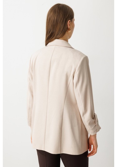 Kadın Ceket Ekol 25yekl04530 Taş