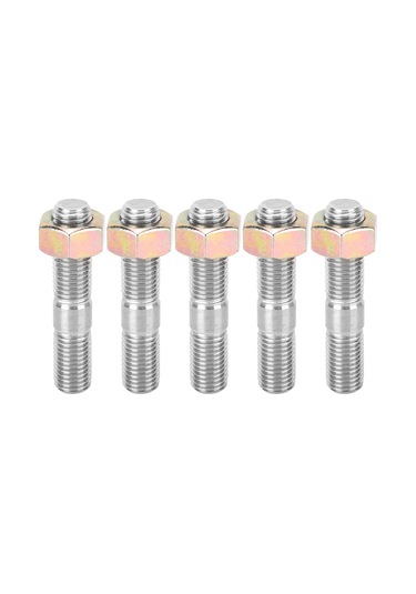 Kosona Mitsubishi Dsm 1g Evo1-10, Subaru Td05h Td06 Turbo Uyumlu 304 Paslanmaz Çelik M10x1.25 5 Adet Somun Seti - Yüksek Sertlikli, Korozyon Direnci