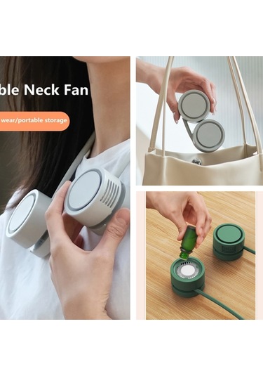 Dq209 Taşınabilir Asma Boyun Sessiz Aroma Difüzör Küçük Fan Kayısı