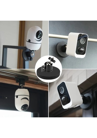 Xuweiwei Sporkamera Gimbal Manyetik Montaj Her Şey Dahil 360 Derece Dönebilen Telefon Tutucu Kamera Bağlantı Aksesuarı -