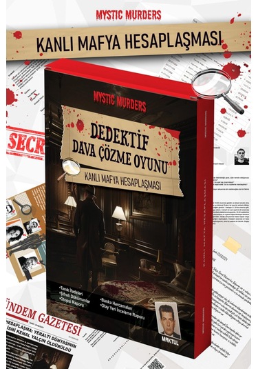 Dedektiflik Cinayet Çözme Oyunu - Kanlı Mafya Hesaplaşması