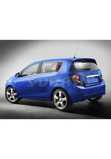 S-Dizayn  Chevrolet Aveo 2 Hb Krom Cam Çıtası 4 Prç 2012 Üzeri