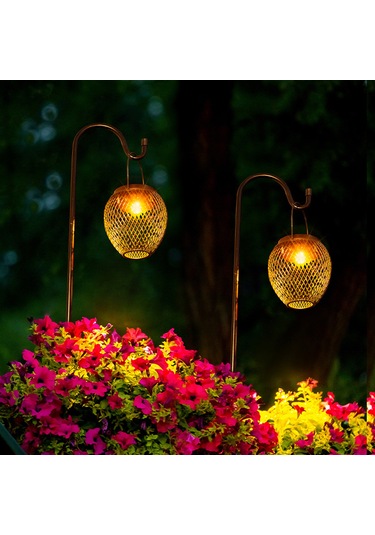Güneş Fener Açık Güneş Enerjili Kolye Işık Bahçe Avlu L6359b