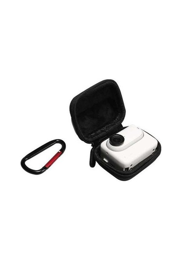 Ebitda Insta360 Go 3 Mini Kamera Çantası - Karabinalı Siyah, Taşınabilir Saklama Çok Renkli