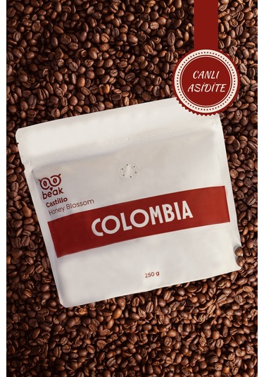 Colombia Honey Blossom Çekirdek Kahve 250 Gr , %100 Arabica Çekirdek Kahve
