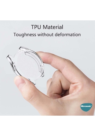 Microsonic Huawei Watch Gt5 46mm Kılıf 360 Full Round Soft Silicone