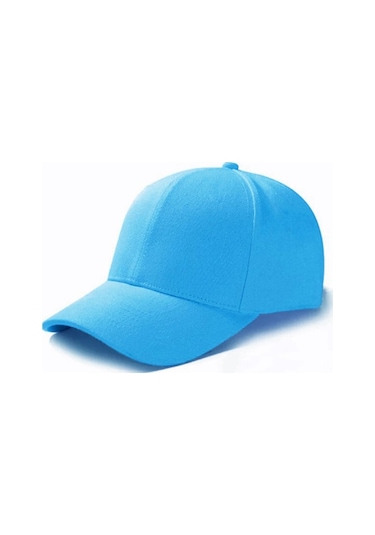 Unisex Ayarlanabilir Turkuaz Spor Basic Şapka Turkuaz