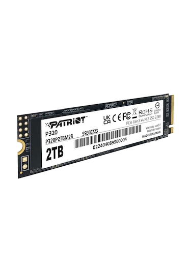 Patriot P320 2tb 3000/2200mb/s Nvme M.2 Ssd Disk P320p2tbm28