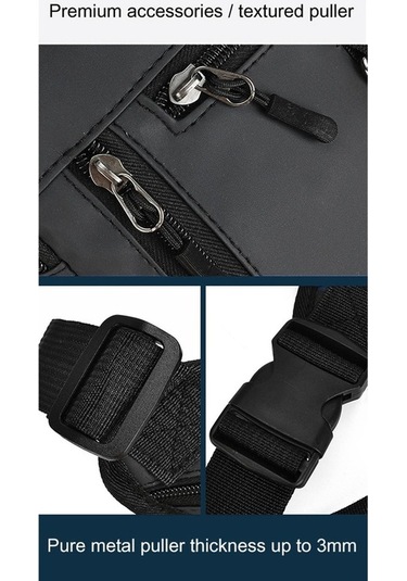 Pazly Erkekler Ve Kadınlar İçin Siyah Motosiklet Bırak Bacak Modeli Siyah